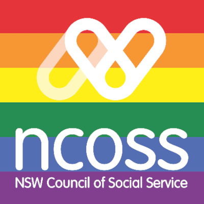 NCOSS logo supporting marriage equality