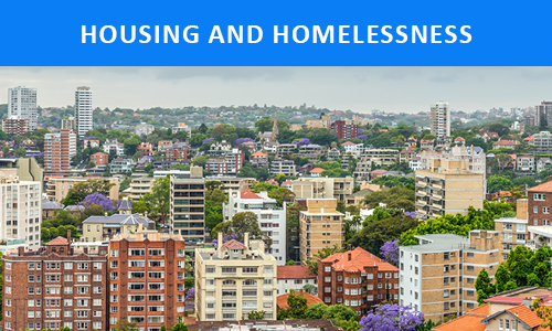 Housing and homelessness tile