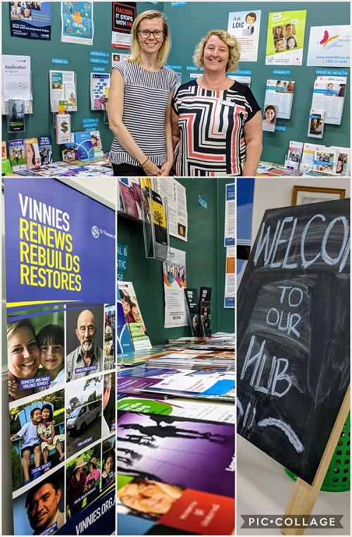 NCOSS Business Manager, Amy Carland, at Blacktown Community Hub